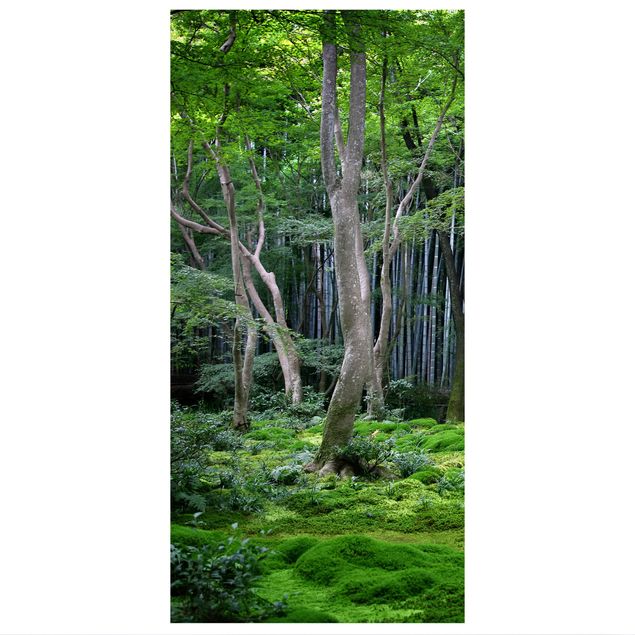 Raumteiler - Japanischer Wald 250x120cm