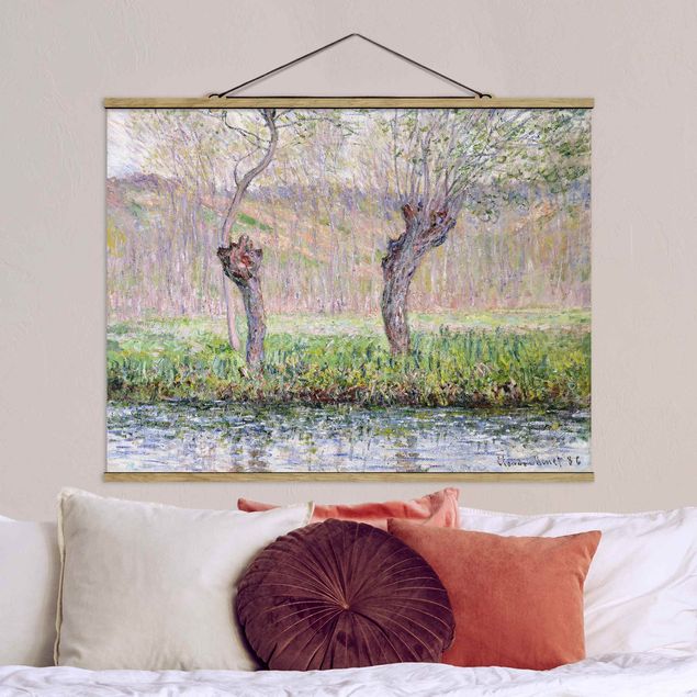 Monet Bilder Claude Monet - Weidenbäume Frühling