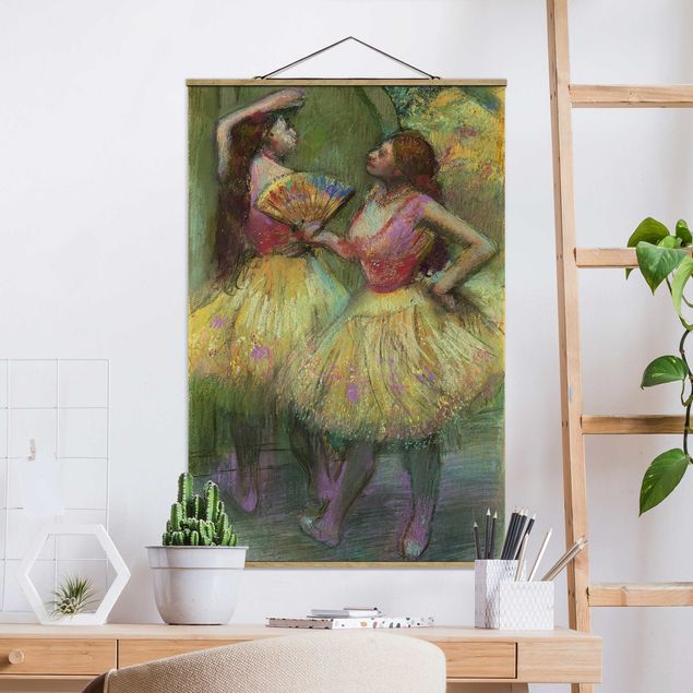 Impressionismus Bilder Edgar Degas - Zwei Tänzerinnen