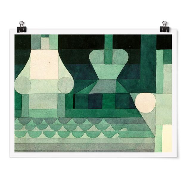 Moderne Poster Paul Klee - Schleusen
