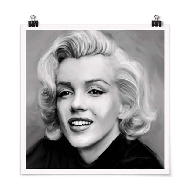 Vintage Poster Marilyn privat