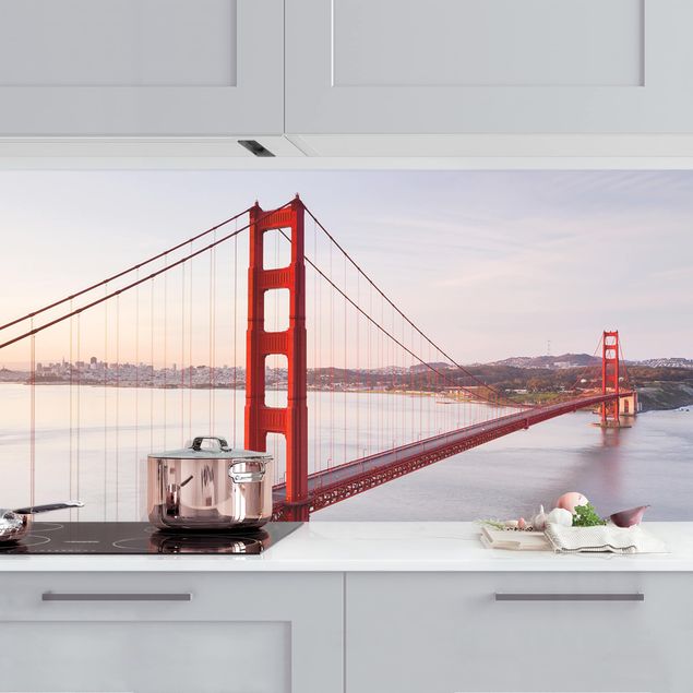 Platte Küchenrückwand Golden Gate Bridge in San Francisco
