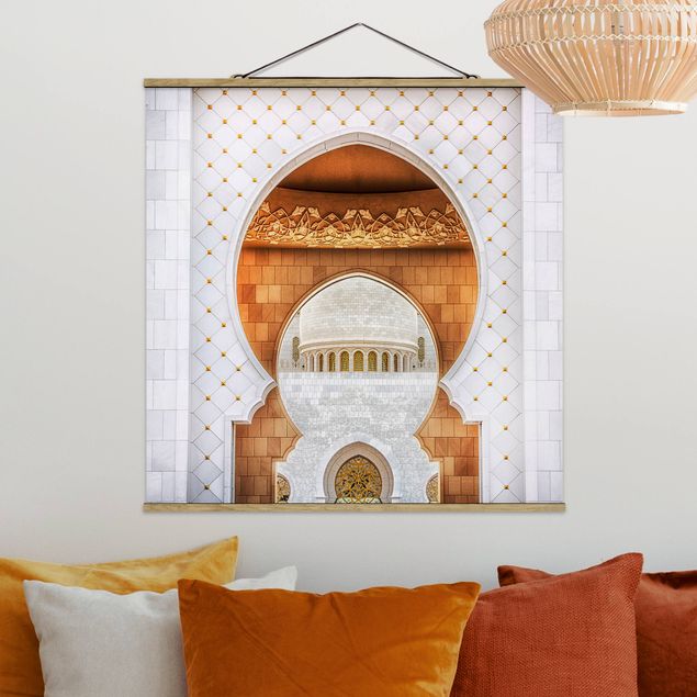Wandbilder Tor der Moschee