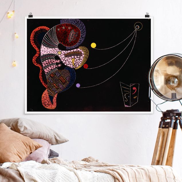 Expressionismus Bilder Wassily Kandinsky - Großes und Winziges
