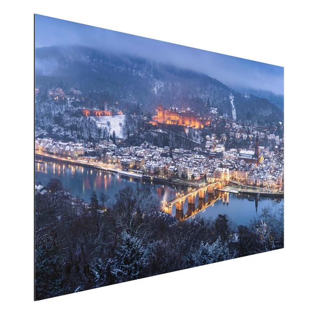 Wandbilder Winterliches Heidelberg