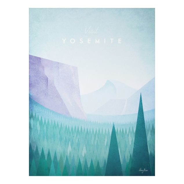 Wandbilder Reiseposter - Yosemite Park