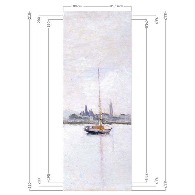 Duschrückwand - Claude Monet - Argenteuil