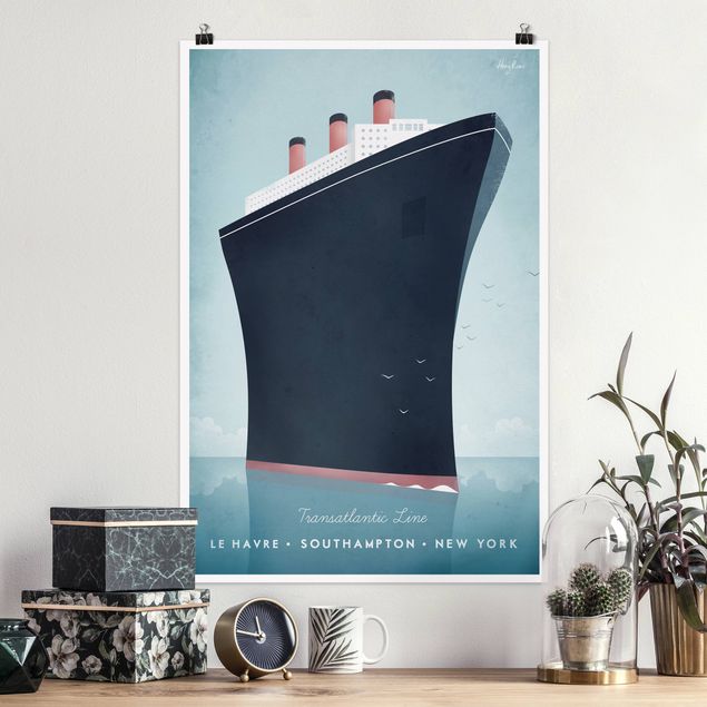 XXL Poster Reiseposter - Kreuzfahrtschiff