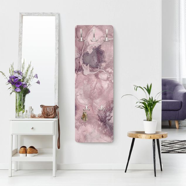 Garderobe - Farbexperimente Marmor Violett