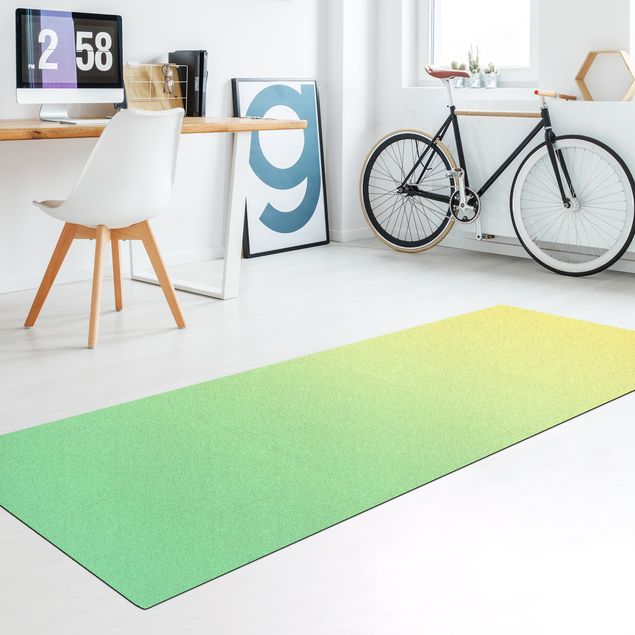 Moderne Teppiche Farbverlauf Grasgrün