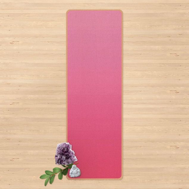 Moderne Teppiche Farbverlauf Pink