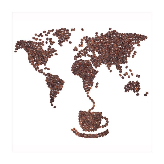 Teppiche groß Kaffee um die Welt