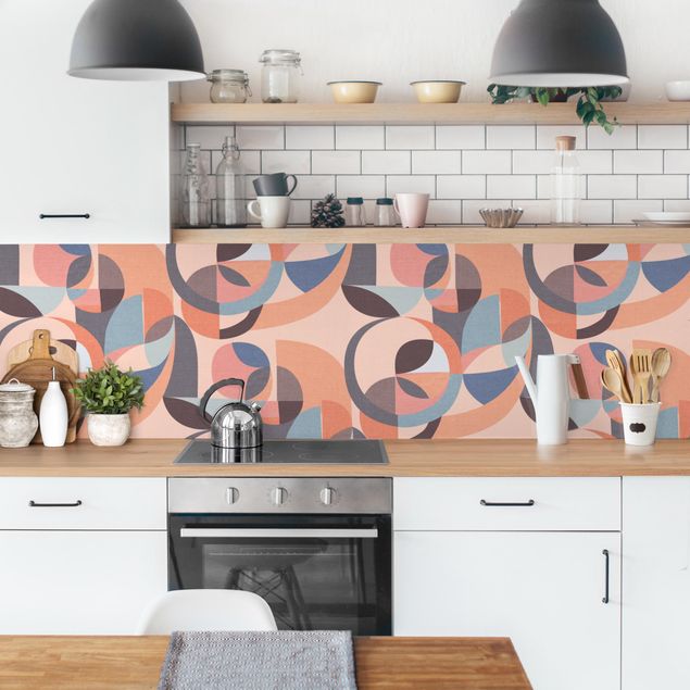 Wandpaneele Küche Moderne Kreise