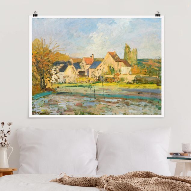 Impressionismus Bilder Camille Pissarro - Landschaft bei Pontoise