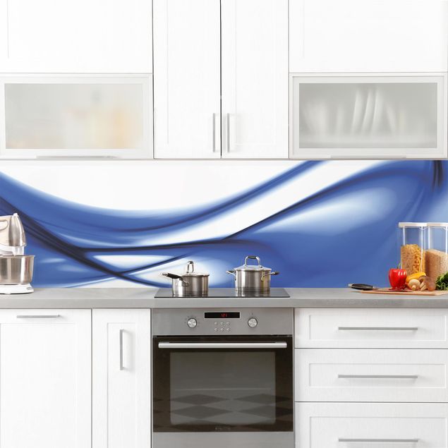 Küche Wandpaneel Blue Touch