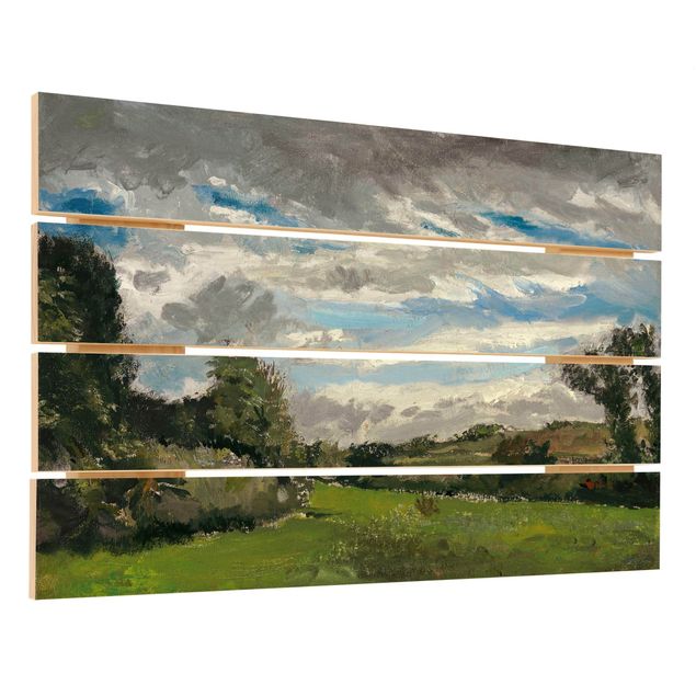 Holzbild - Vincent van Gogh - In den Dünen - Querformat 2:3