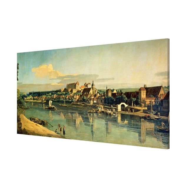 Magnettafel Motiv Bernardo Bellotto - Blick auf Pirna