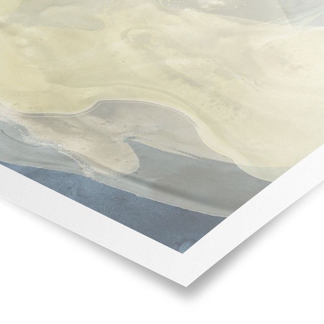Poster - Ozean und Wüste I - Quadrat 1:1