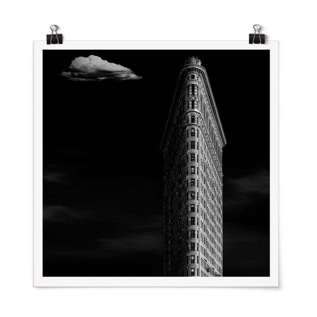 Poster - Flatiron Building - Quadrat 1:1