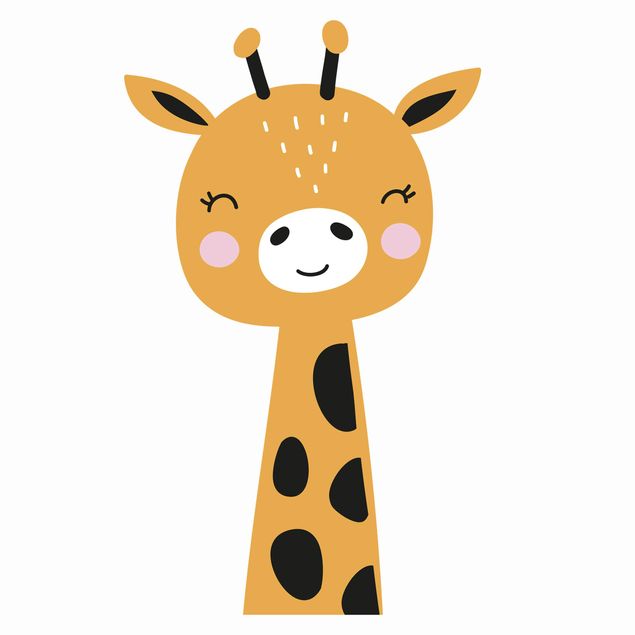 Fensterfolie Baby Giraffe