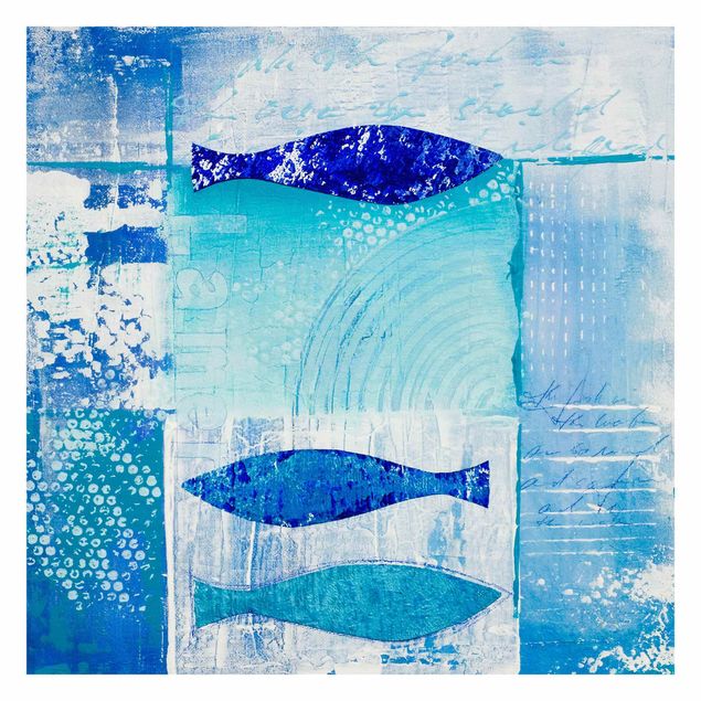 Fototapete - Fish in the blue