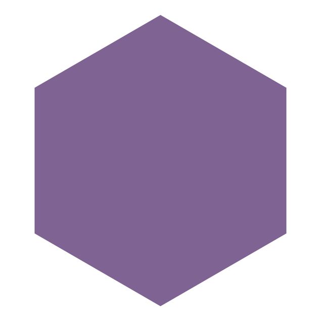 Hexagon Mustertapete selbstklebend - Flieder