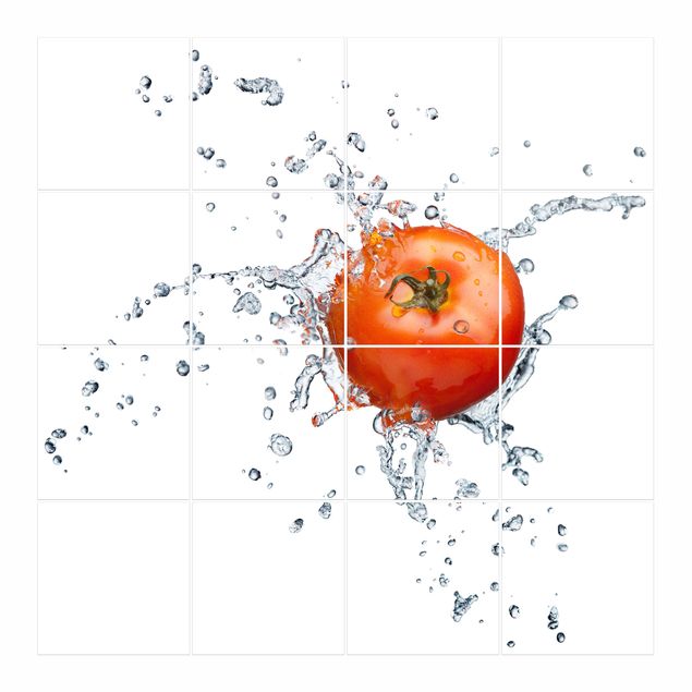 Fliesenbild - Frische Tomate