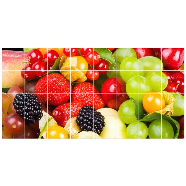 Fliesenbilder Obst Mix