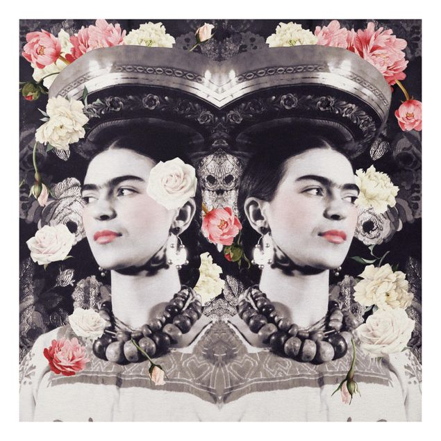 schöne Bilder Frida Kahlo - Blumenflut