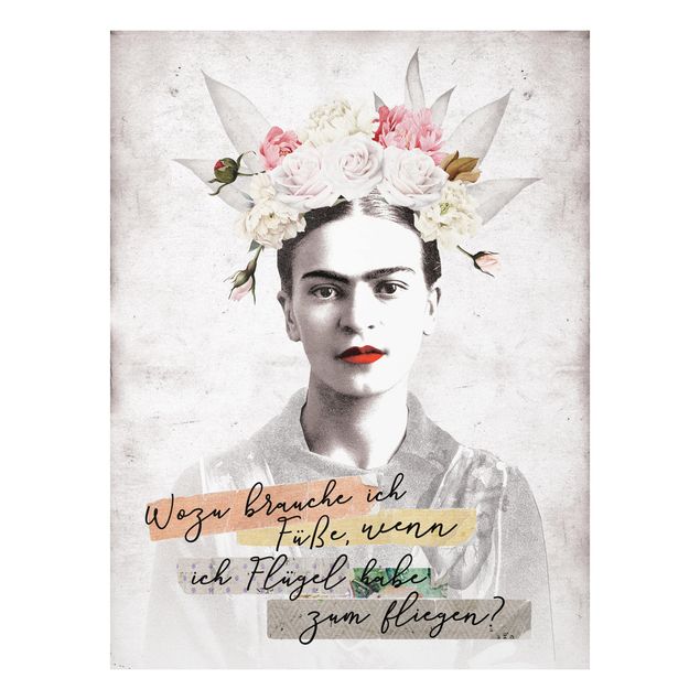 schöne Bilder Frida Kahlo - Zitat