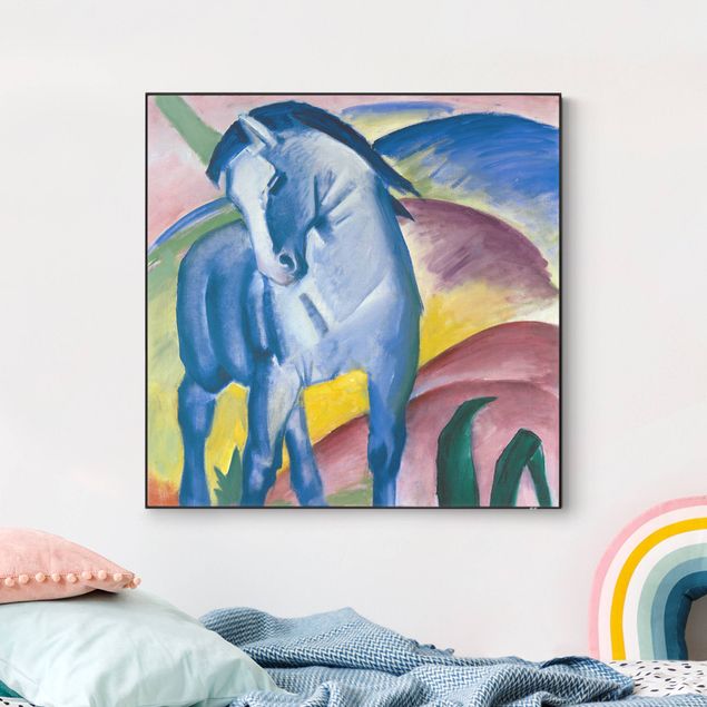 Wandbilder Franz Marc - Blaues Pferd