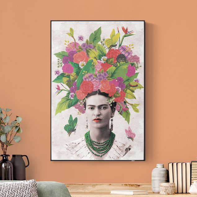 Frida Kahlo Bilder Frida Kahlo - Blumenportrait