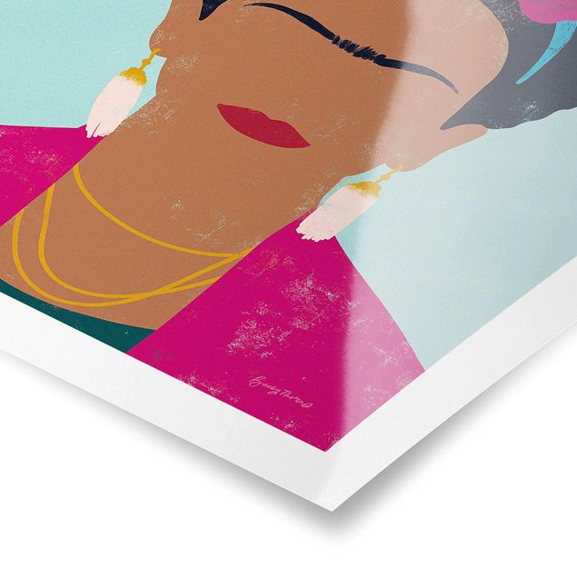 Poster - Frida Collage - Hochformat 2:3