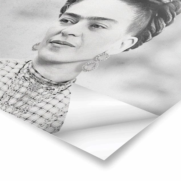 Poster - Frida Kahlo Portrait - Hochformat 3:4