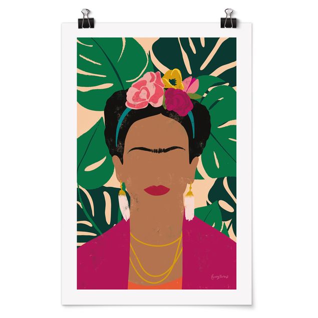 Bilder Frida tropische Collage