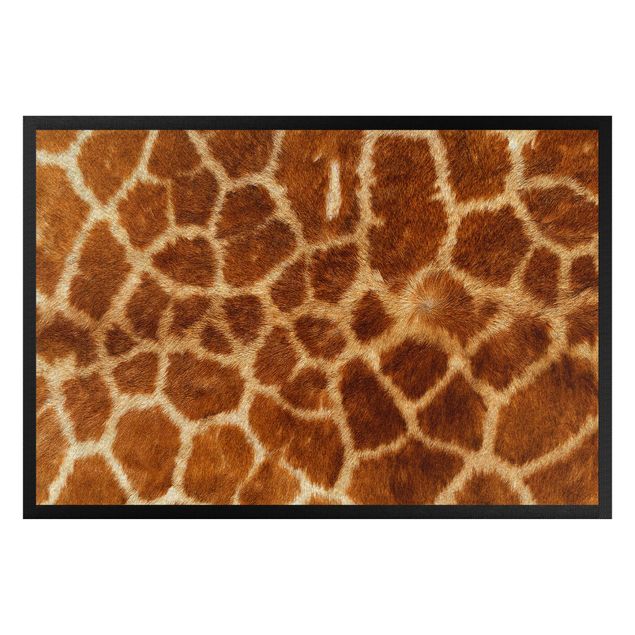 Teppich Fellmuster Giraffenfell