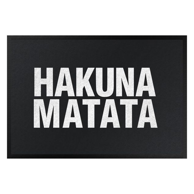 witzige Fußmatten Hakuna Matata