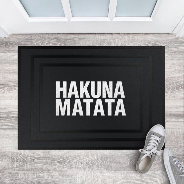 Teppich modern Hakuna Matata