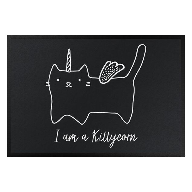 lustige Fußmatten Kittycorn