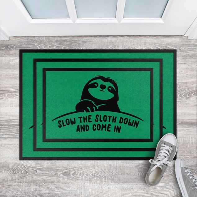 Kleine Teppiche Slow the sloth down