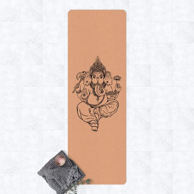 Teppich modern Ganesha