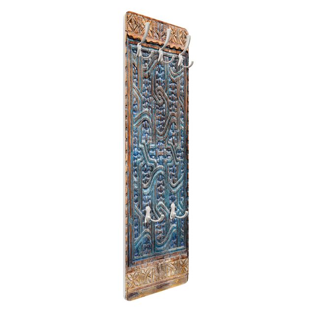 Garderobe - Tür mit marokkanischer Schnitzkunst