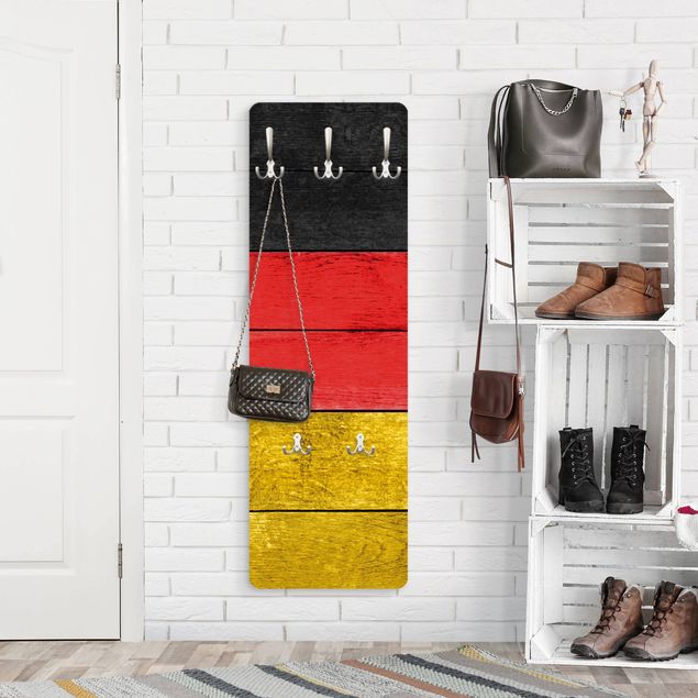 Garderobe mit Motiv Germany Woodwall