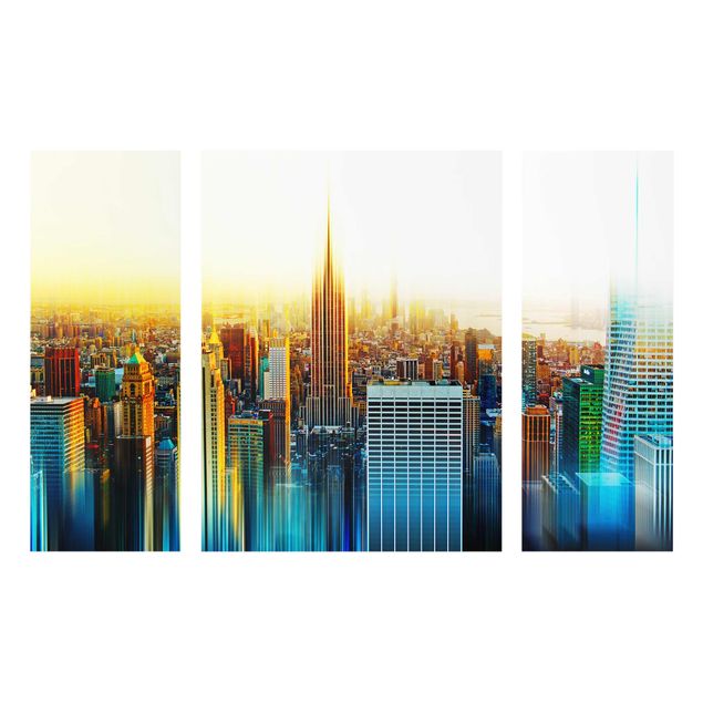 schöne Bilder Manhattan Abstrakt