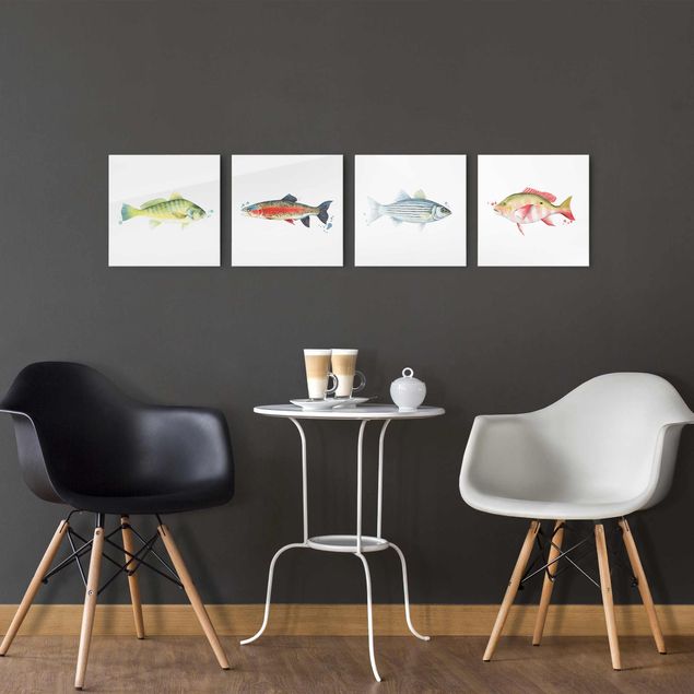 schöne Bilder Farbfang - Fische Set I