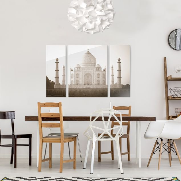 Glasbilder Städte Taj Mahal