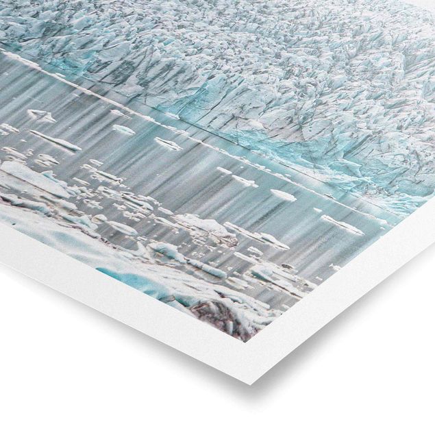 Poster kaufen Gletscher auf Island