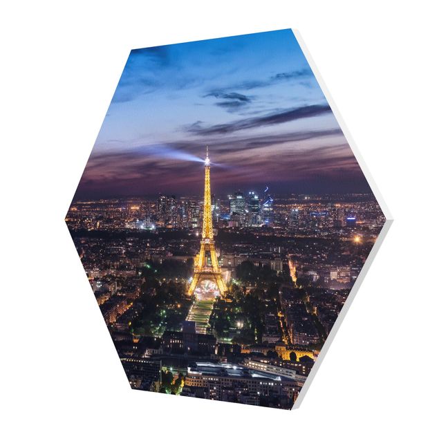 Hexagon Bild Forex - Good Night Paris