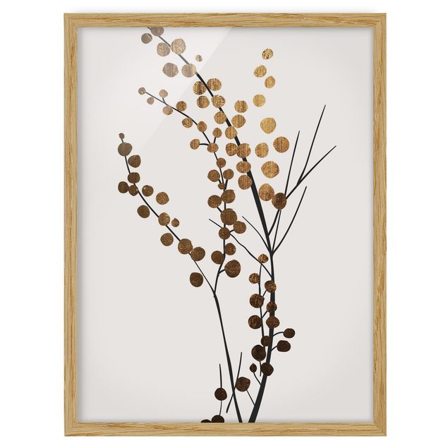 Bilder Grafische Pflanzenwelt - Beeren Gold