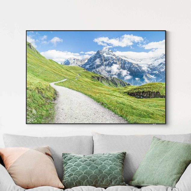 Wechselbild - Grindelwald Panorama